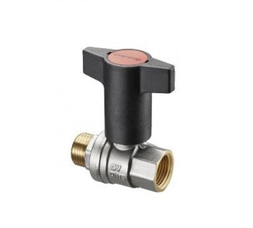 Кран шаровый 1 1/2" НВ маховик пластмассовый Optibal Oventrop