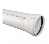 Труба канализационная Raupiano Plus 50/2000 мм REHAU (РЕХАУ - 11201541200)