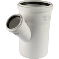 Тройник канализационный Raupiano Plus 110/50х45° REHAU (РЕХАУ - 11213041001)