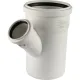 Тройник канализационный Raupiano Plus 110/50х45° REHAU (РЕХАУ - 11213041001)