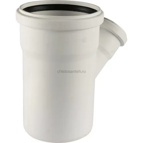 Тройник канализационный Raupiano Plus 110/50х45° REHAU (РЕХАУ - 11213041001)