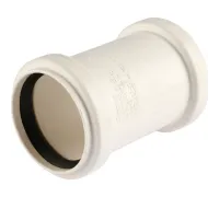 Муфта канализационная двухраструбная Raupiano Plus 50 REHAU (РЕХАУ - 11215041001)