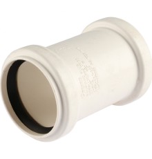 Муфта канализационная двухраструбная Raupiano Plus 50 REHAU (РЕХАУ - 11215041001)