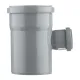 Тройник канализационный HTEA 110х50/90° Ostendorf