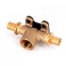 Тройник настенный с внутренней резьбой 16-Rp1/2-16 RX+ REHAU (РЕХАУ - 14562911001)