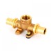 Тройник настенный с внутренней резьбой 20-Rp1/2-20 RX+ REHAU (РЕХАУ - 14562941001)