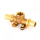 Тройник настенный с внутренней резьбой 20-Rp1/2-20 RX+ REHAU (РЕХАУ - 14562941001)