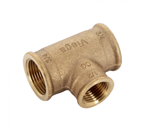 Тройник переходной с внутренней резьбой 3/4"x1/2"x3/4" Viega Тройник переходной с внутренней резьбой 3/4"x1/2"x3/4" Viega