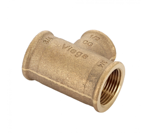 Тройник переходной с внутренней резьбой 3/4"x1/2"x3/4" Viega Тройник переходной с внутренней резьбой 3/4"x1/2"x3/4" Viega