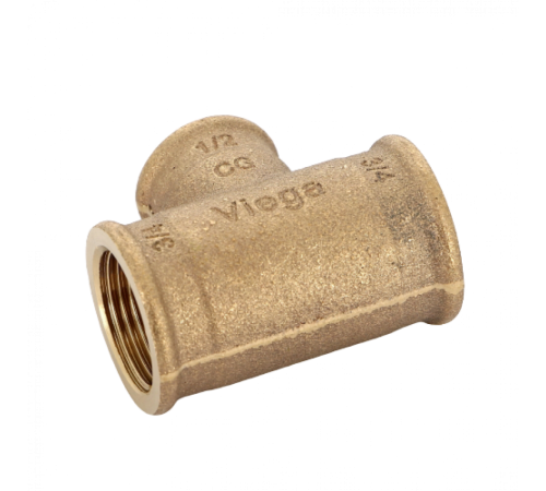 Тройник переходной с внутренней резьбой 3/4"x1/2"x3/4" Viega Тройник переходной с внутренней резьбой 3/4"x1/2"x3/4" Viega