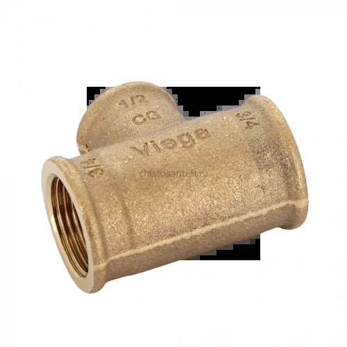 Тройник переходной с внутренней резьбой 3/4"x1/2"x3/4" Viega