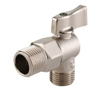 Кран шаровой для подключения бачков 1/2х1/2 Itap