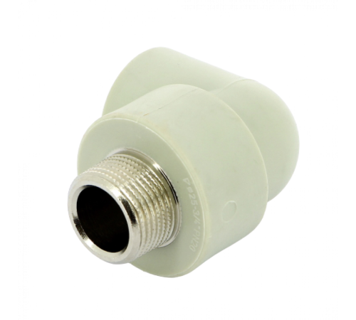 Угольник PPR с наружной резьбой 25x1/2" FV-Plast Угольник PPR с наружной резьбой 25x1/2" FV-Plast