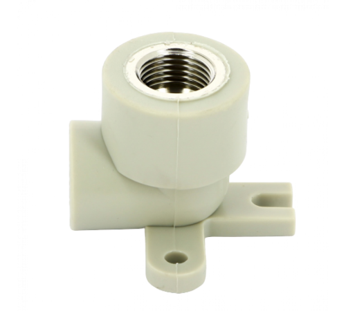 Колено настенное с металлической внутренней резьбой 20x1/2" PPR FV-Plast Колено настенное с металлической внутренней резьбой 20x1/2" PPR FV-Plast