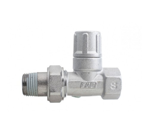 Вентиль запорный прямой 1/2" ВР FAR Вентиль запорный прямой 1/2" ВР FAR