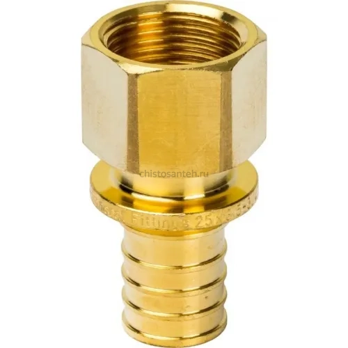 Переходник с внутренней резьбой 25xG 3/4" для труб из сшитого полиэтилена Stout