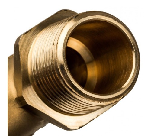 Угольник-переходник с наружной резьбой 25xR 3/4" для труб из сшитого полиэтилена Stout