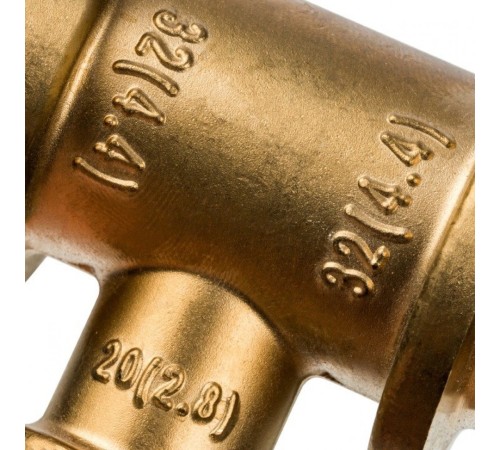 Тройник переходной 32x20x32 для труб из сшитого полиэтилена Stout