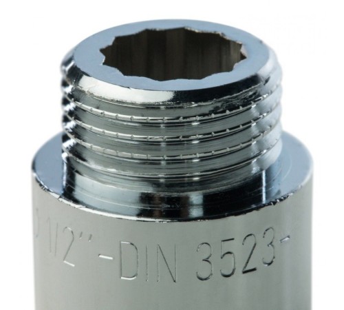Удлинитель 1/2"x25 хромированный Stout