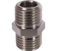 Ниппель HH 1/4" никелированный Stout