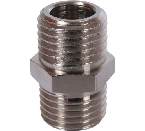 Ниппель HH 1/4" никелированный Stout