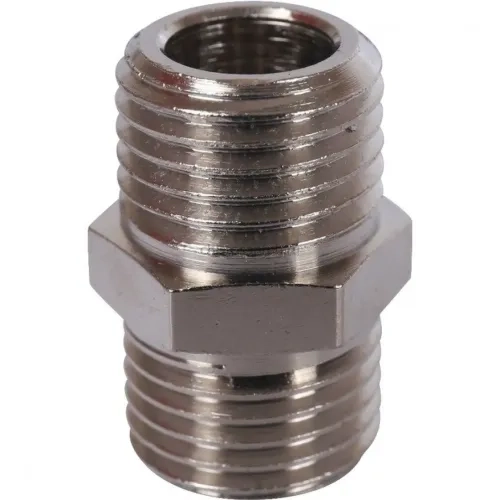 Ниппель HH 1/4" никелированный Stout