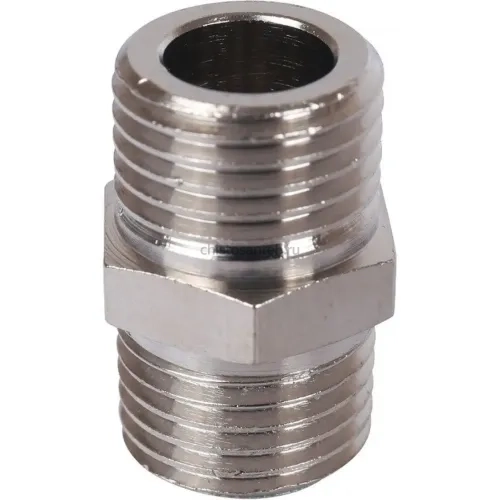 Ниппель HH 1/4" никелированный Stout