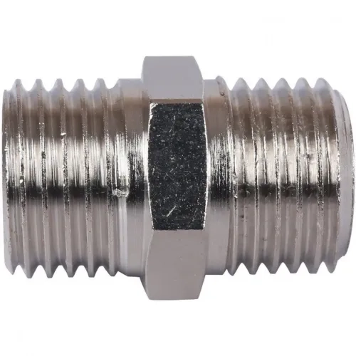 Ниппель HH 1/4" никелированный Stout
