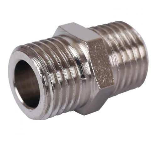 Ниппель HH 1/4" никелированный Stout