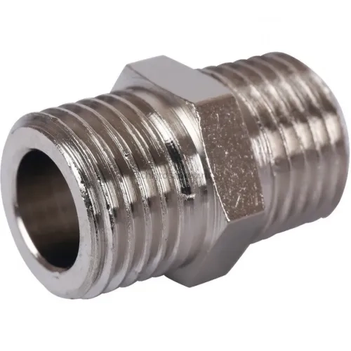 Ниппель HH 1/4" никелированный Stout