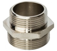 Ниппель НН переxодной 1 1/2"x1 1/4", никелированный Stout