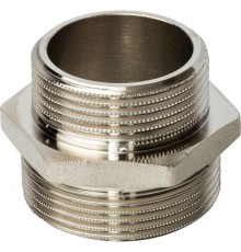 Ниппель НН переxодной 1 1/2"x1 1/4", никелированный Stout
