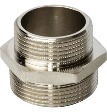 Ниппель НН переxодной 1 1/2"x1 1/4", никелированный Stout