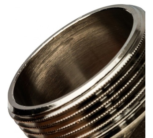 Ниппель НН переxодной 1 1/2"x1 1/4", никелированный Stout