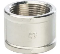 Муфта ВВ 1 1/4", никелированная Stout