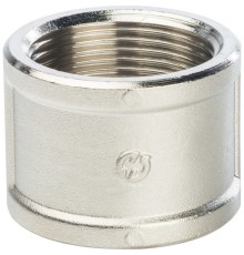 Муфта ВВ 1 1/4", никелированная Stout