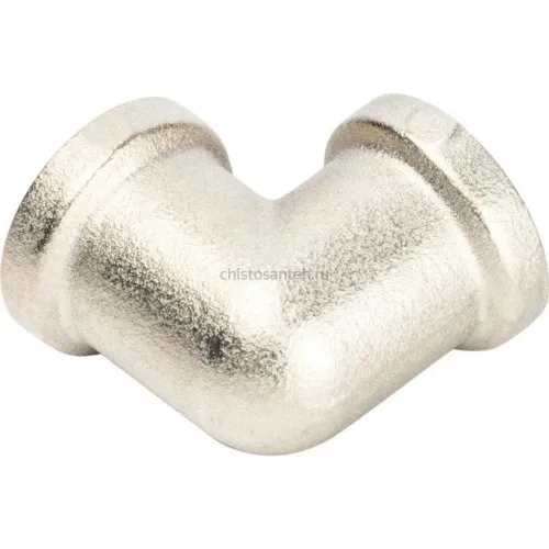 Угольник ВВ 1/4" никелированный Stout