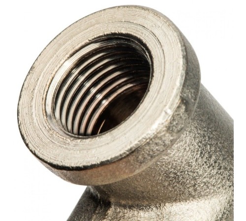 Угольник ВВ 1/4" никелированный Stout