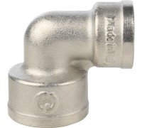 Угольник ВВ 3/4"x1/2" никелированный Stout