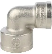 Угольник ВВ 3/4"x1/2" никелированный Stout