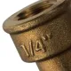 Угольник с упором НВ 1/4" Stout