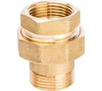 Разъемное соединение 1" американка ВН, уплотнение под гайкой по плоскости Stout