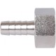 Штуцер ВР 1/2"x10, никелированный Stout