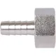 Штуцер ВР 1/2"x10, никелированный Stout