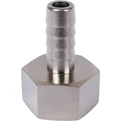 Штуцер ВР 1/2"x10, никелированный Stout