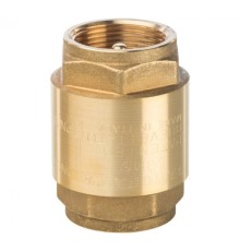 Клапан обратный пружинный муфтовый 1 1/4" с металлическим седлом Stout