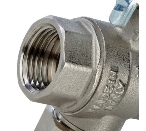 Кран шаровой с фильтром 1/2" Stout