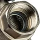 Кран шаровой с фильтром 3/4", ручка бабочка Stout