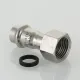 Пресс-муфта с накидной гайкой 28 мм х 3/4"  из нержавеющей стали VTi.908.I.002805 VALTEC (ВАЛТЕК)