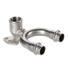Пресс-водорозетка проходная  мм х   из нержавеющей стали VTi.954.DI.150415 VALTEC (ВАЛТЕК)